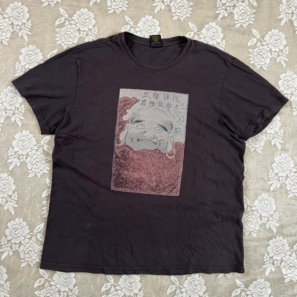 Vintage Lucky Brand Japanese Graphic T-Shirt XL Made in USA